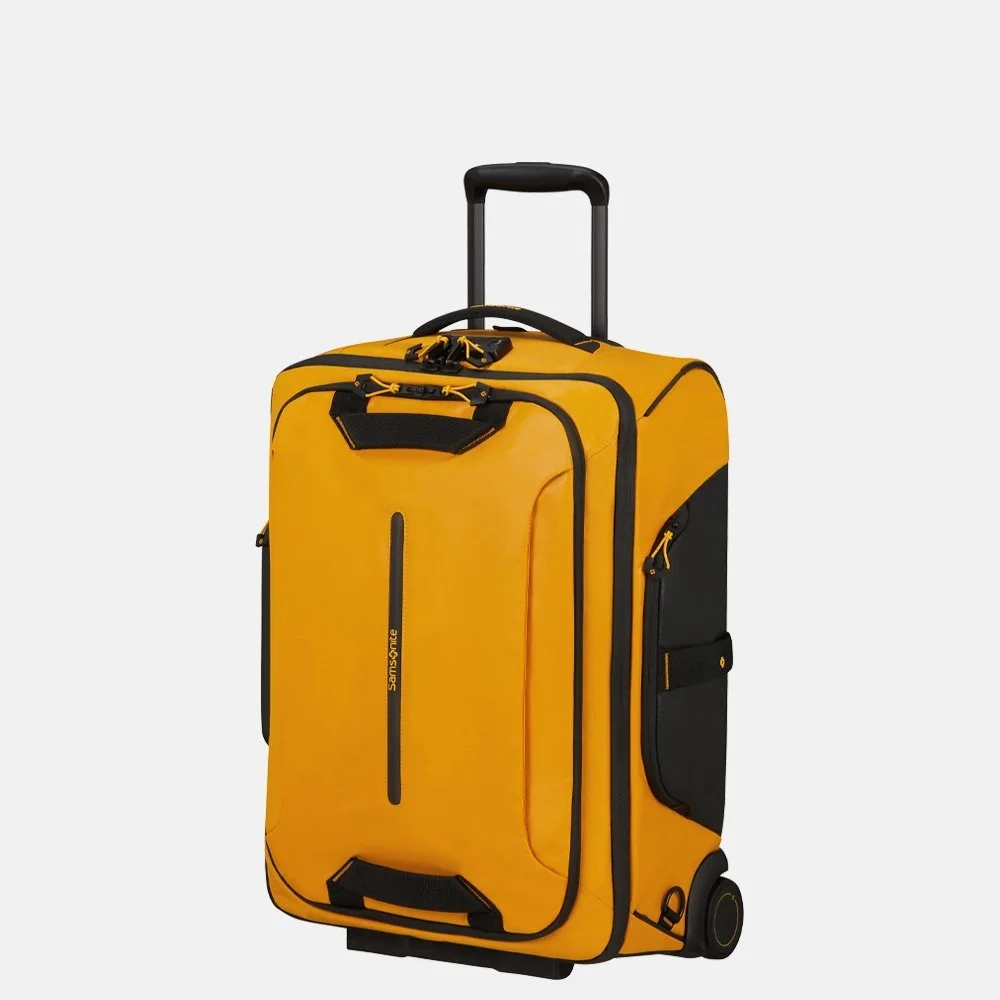 Samsonite Ecodiver rugzak/reistas op wielen 55 cm yellow bij Duifhuizen