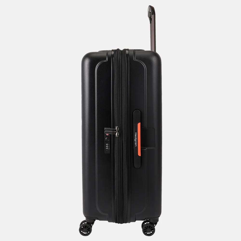 Hedgren Comby spinner reiskoffer 74 cm black bij Duifhuizen