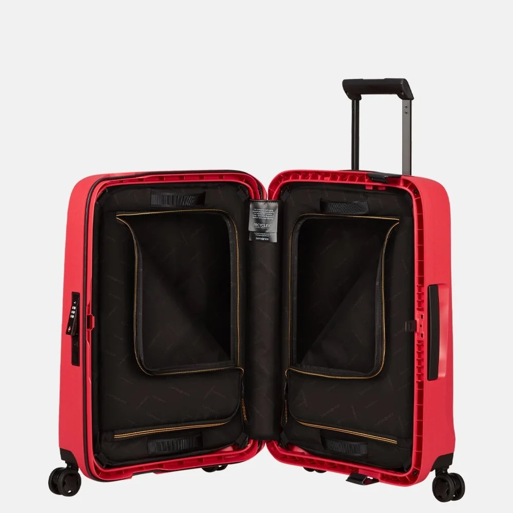 Samsonite Essens handbagage koffer 55 cm Hibiscus Red bij Duifhuizen