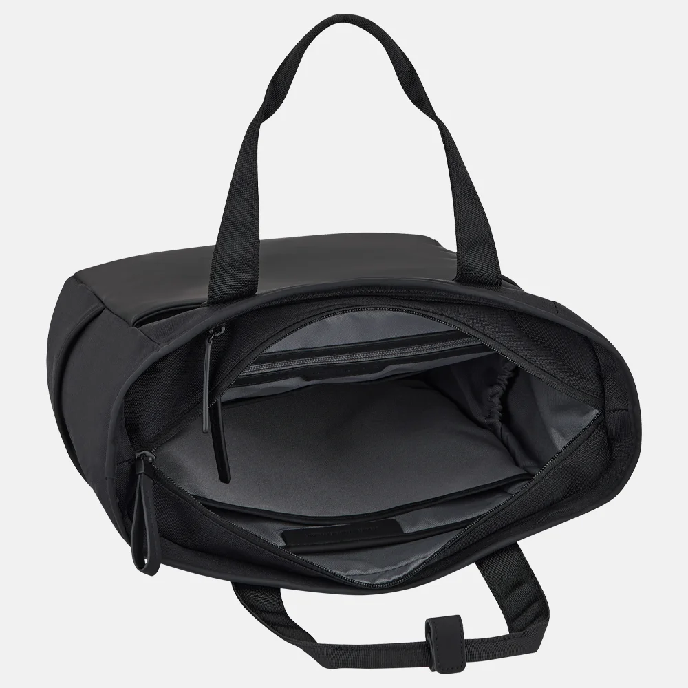 Kapten & Son Lindby rugzak 14 inch all black bij Duifhuizen