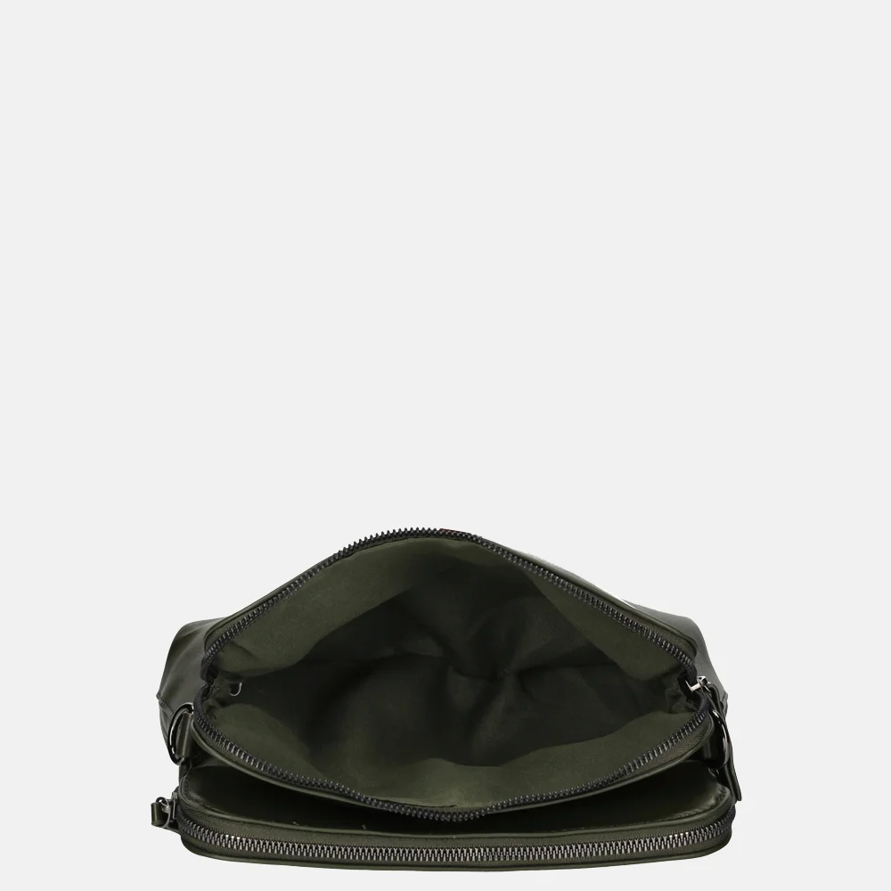 Enrico Benetti Evie crossbody tas olive bij Duifhuizen