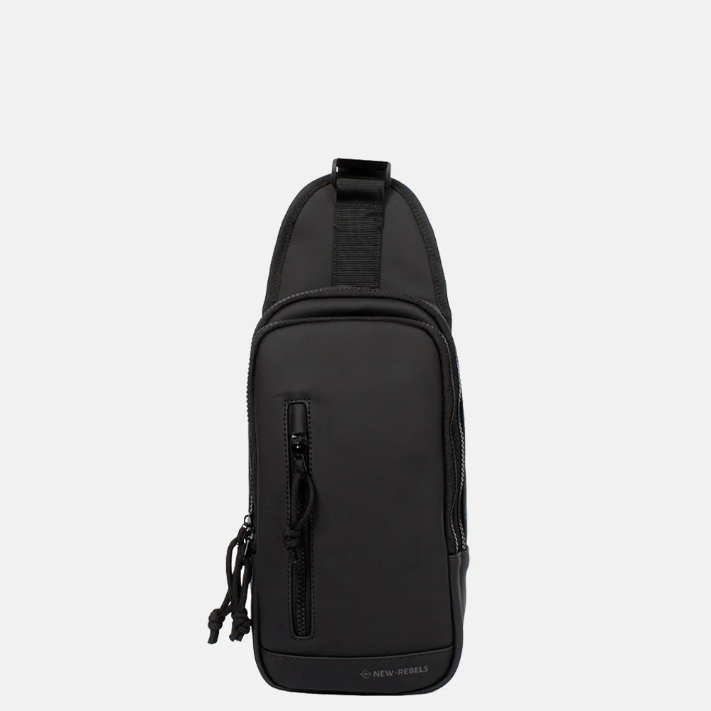 New Rebels Fargo crossbody tas black bij Duifhuizen