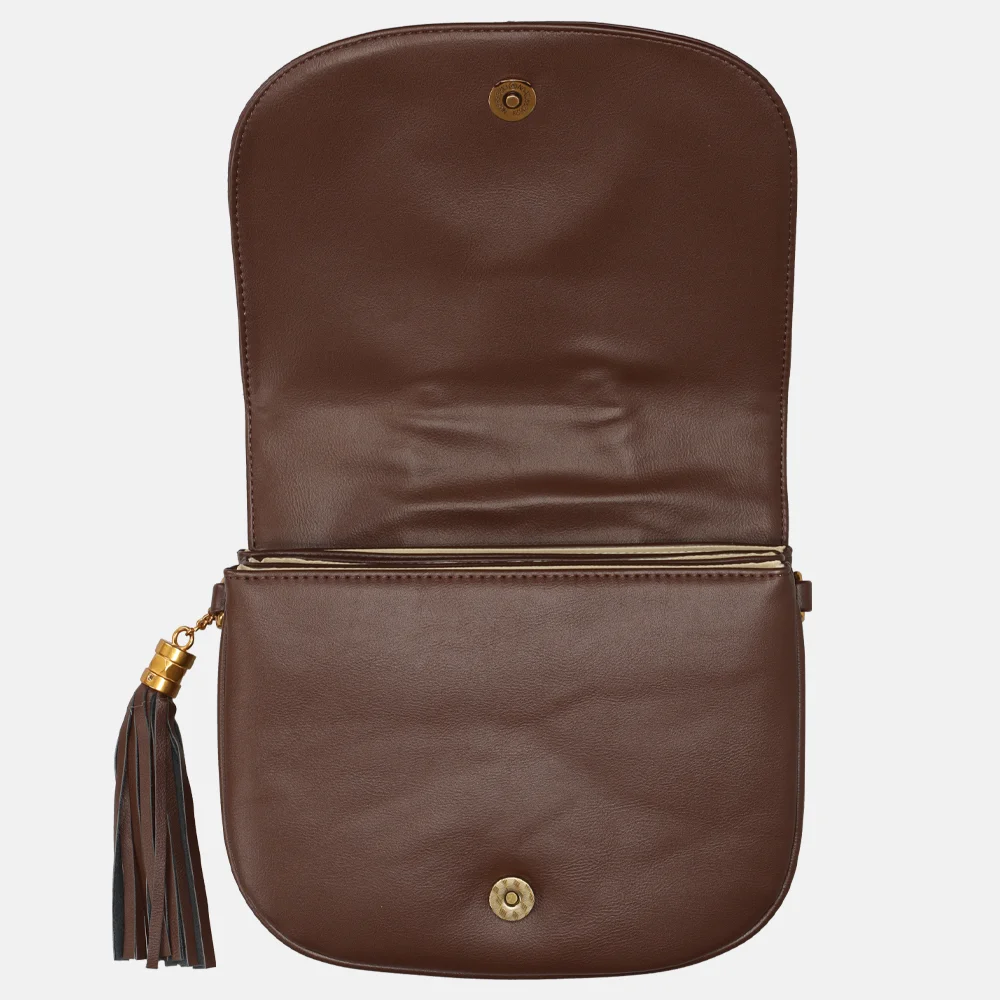 Laurent David schoudertas dark brown bij Duifhuizen