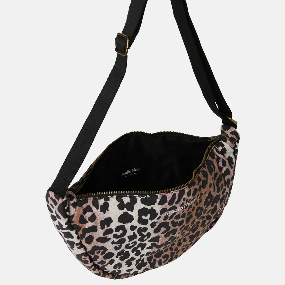 Studio Noos soft cotton fanny pack heuptas hazel leopard bij Duifhuizen