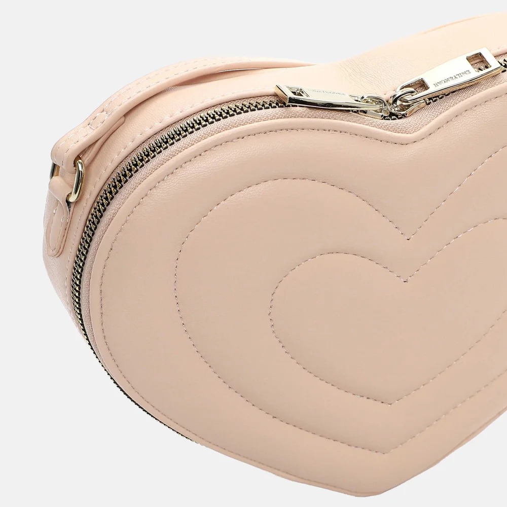Emily & Noah Julia crossbody tas hart rose bij Duifhuizen