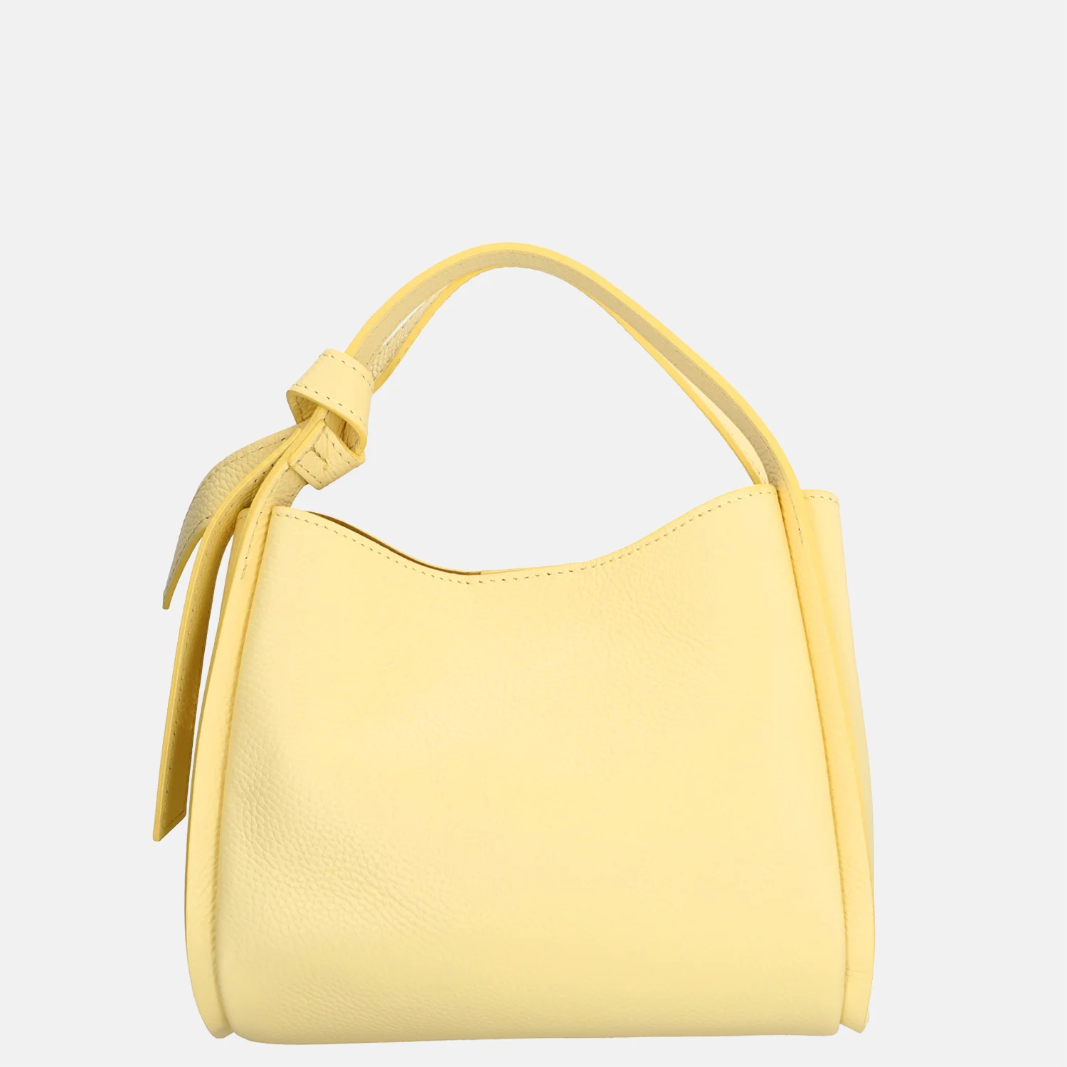 Charm London Knott handtas zachtgeel bij Duifhuizen