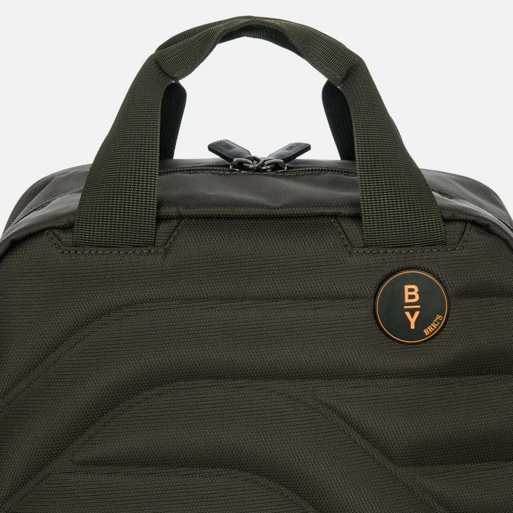 Bric's Necessaire rugzak olive bij Duifhuizen