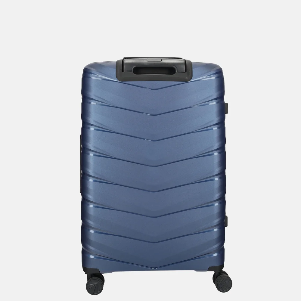 Enrico Benetti San Francisco reiskoffer 75 cm blauw bij Duifhuizen