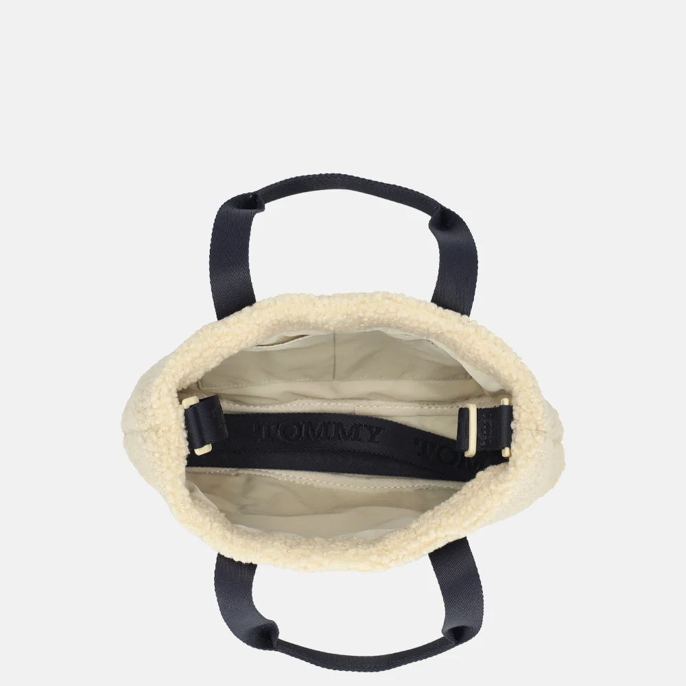 Tommy Hilfiger handtas teddy ivory silk bij Duifhuizen