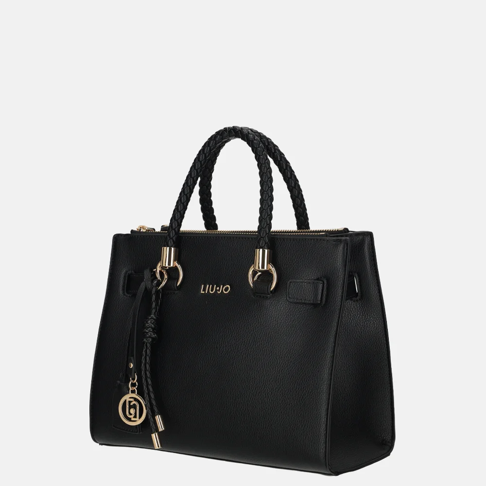 Liu Jo Manhattan Boston satchel handtas S nero bij Duifhuizen