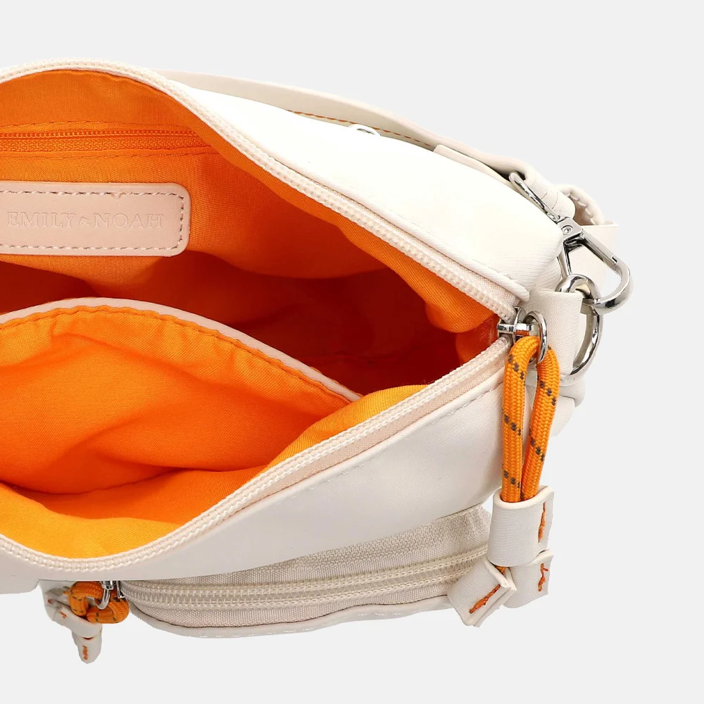 Emily & Noah Joeline schoudertas beige bij Duifhuizen