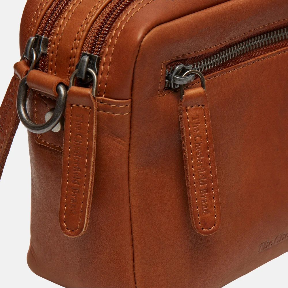 Chesterfield Samui polstas cognac bij Duifhuizen