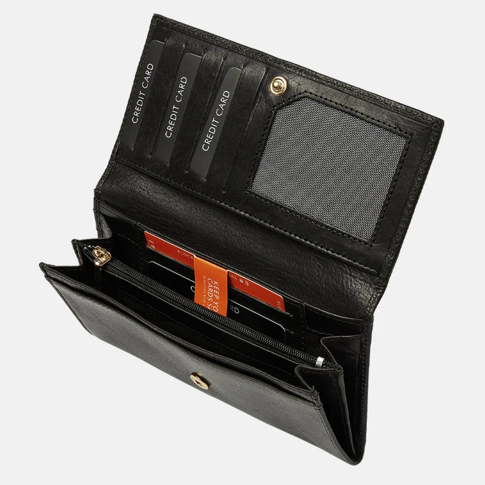 DR Amsterdam portemonnee black bij Duifhuizen