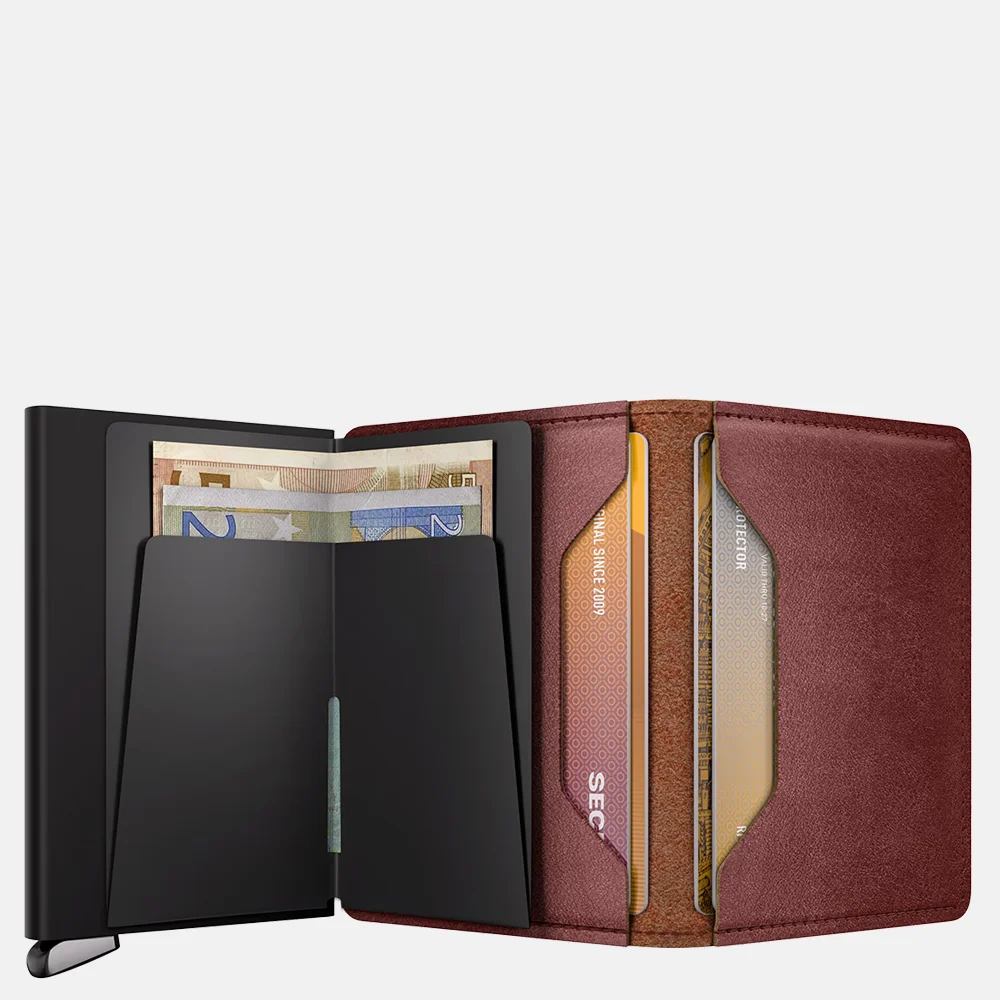 Secrid Premium Slimwallet pasjeshouder Basco Brown + bij Duifhuizen