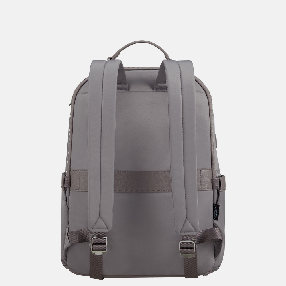 Samsonite Karissa Biz 2.0 rugzak 14.1 inch lilac grey bij Duifhuizen
