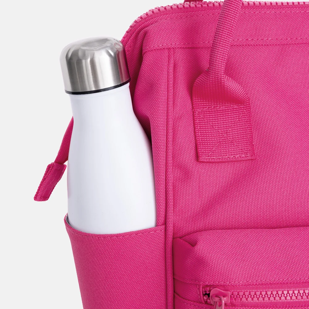 New Rebels Weverly rugzak S ultra pink bij Duifhuizen