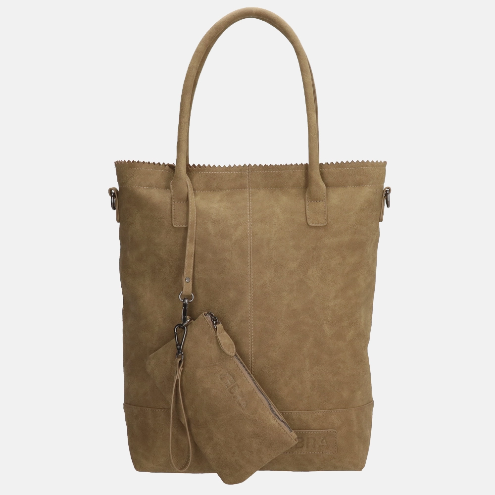 Zebra Trends shopper olijfgroen bij Duifhuizen