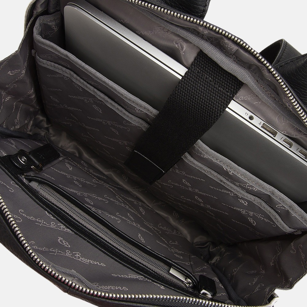 Castelijn & Beerens rugzak 15.6 inch black bij Duifhuizen
