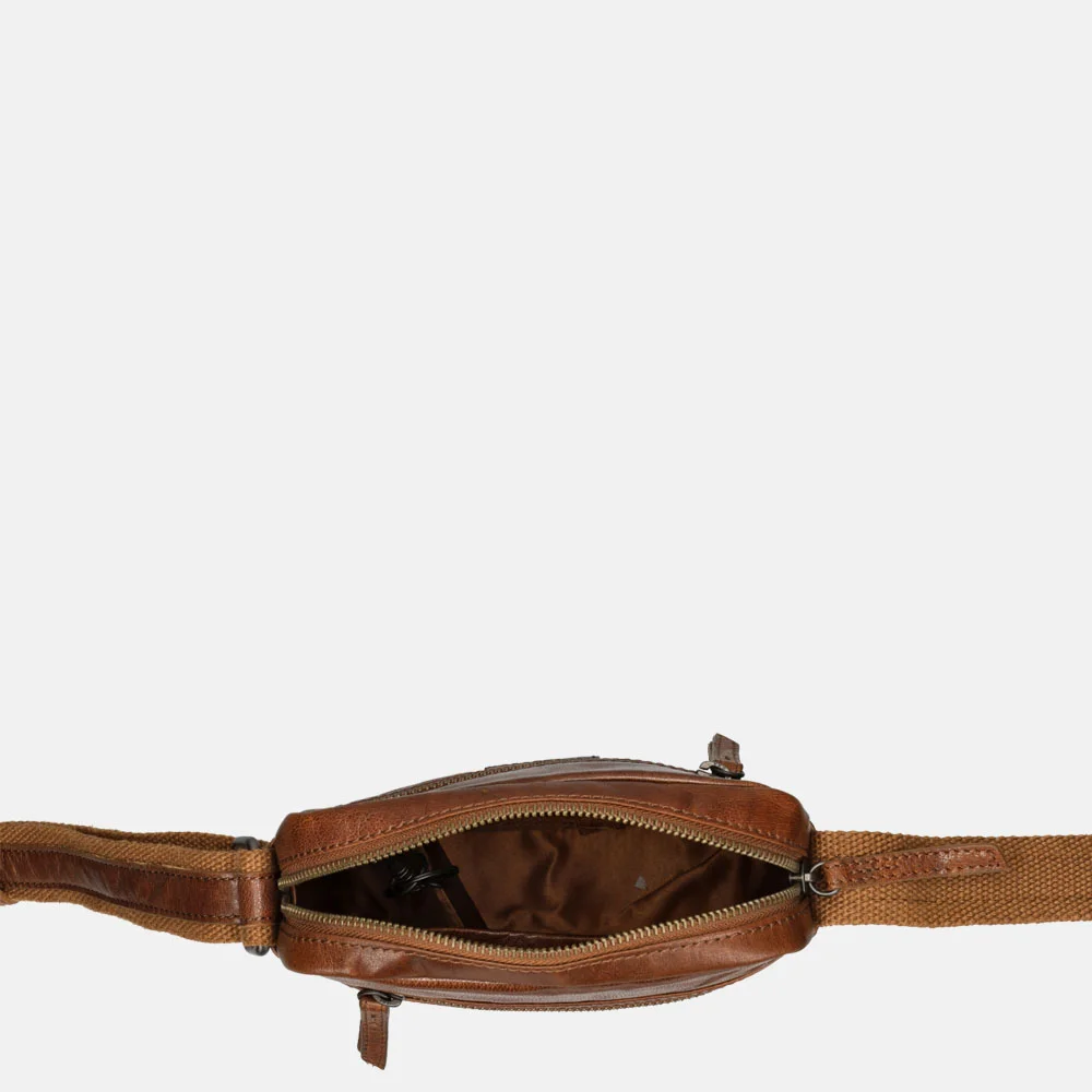 Bear Design crossbody tas cognac bij Duifhuizen