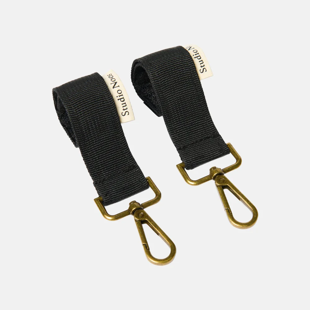 Studio Noos stroller straps zwart bij Duifhuizen