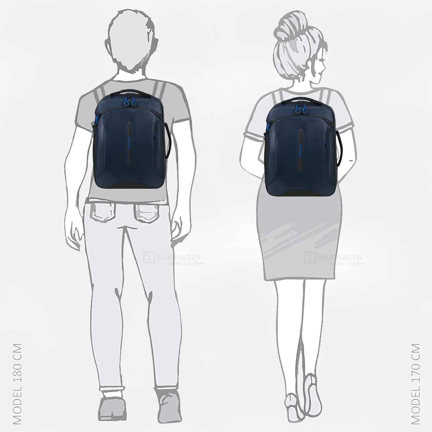 Samsonite Ecodiver underseater S 15 inch blue nights bij Duifhuizen