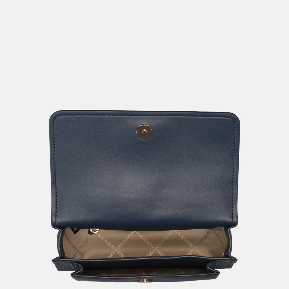 Michael Kors Claire schoudertas L navy bij Duifhuizen