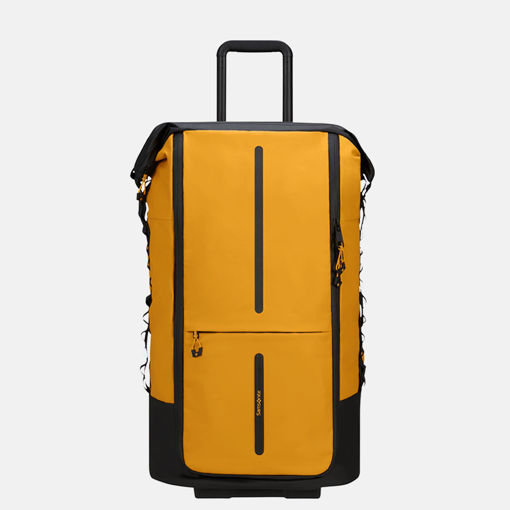 Samsonite Ecodiver reistas op wielen 4-in-1 yellow bij Duifhuizen
