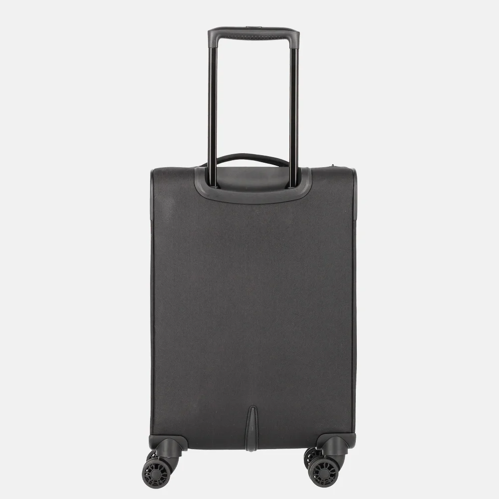 Travelite toploader handbagage koffer 55 cm black bij Duifhuizen