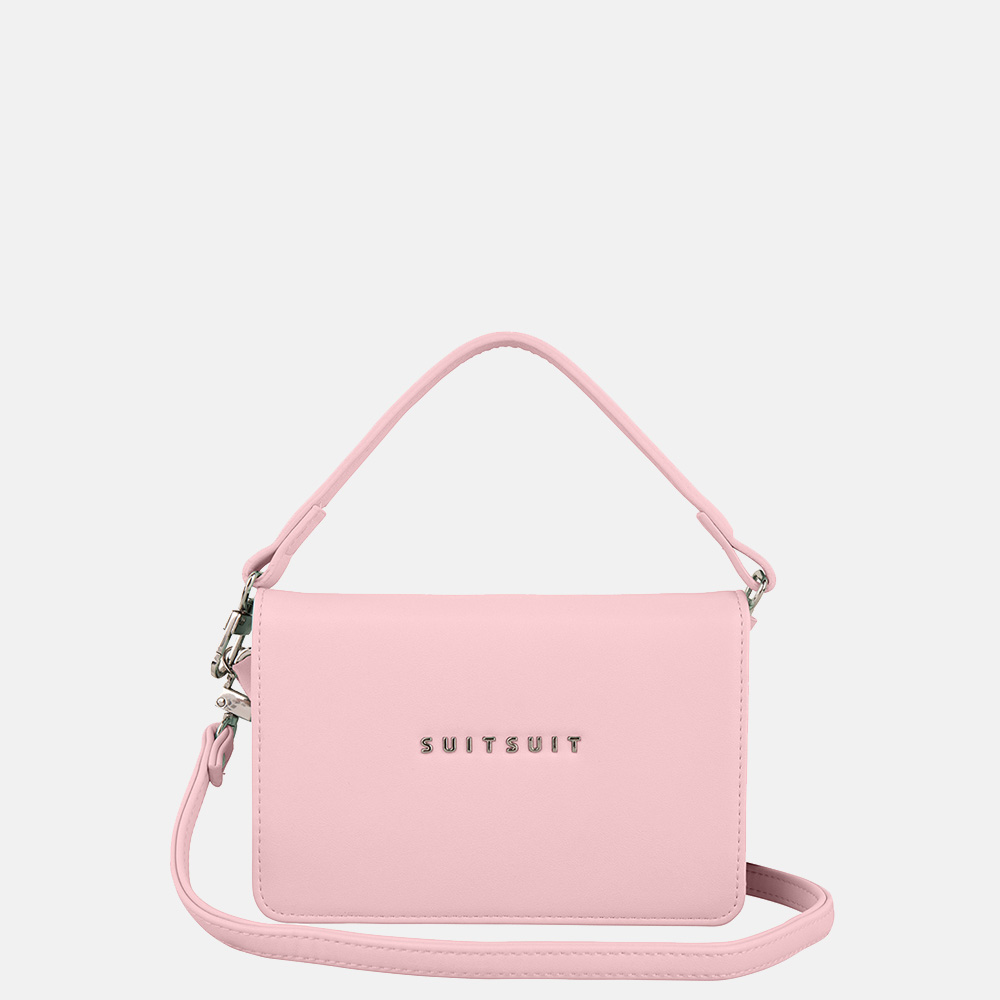 SUITSUIT Fabulous Fifties crossbody tas/handtas pink dust bij Duifhuizen