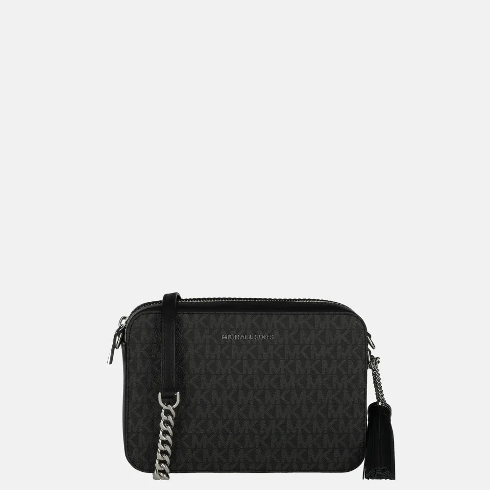 Michael Kors Jet Set Camera bag crossbody tas M black