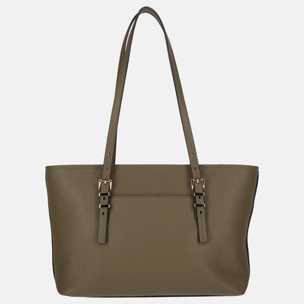 Michael Kors Quinn shopper M loden bij Duifhuizen