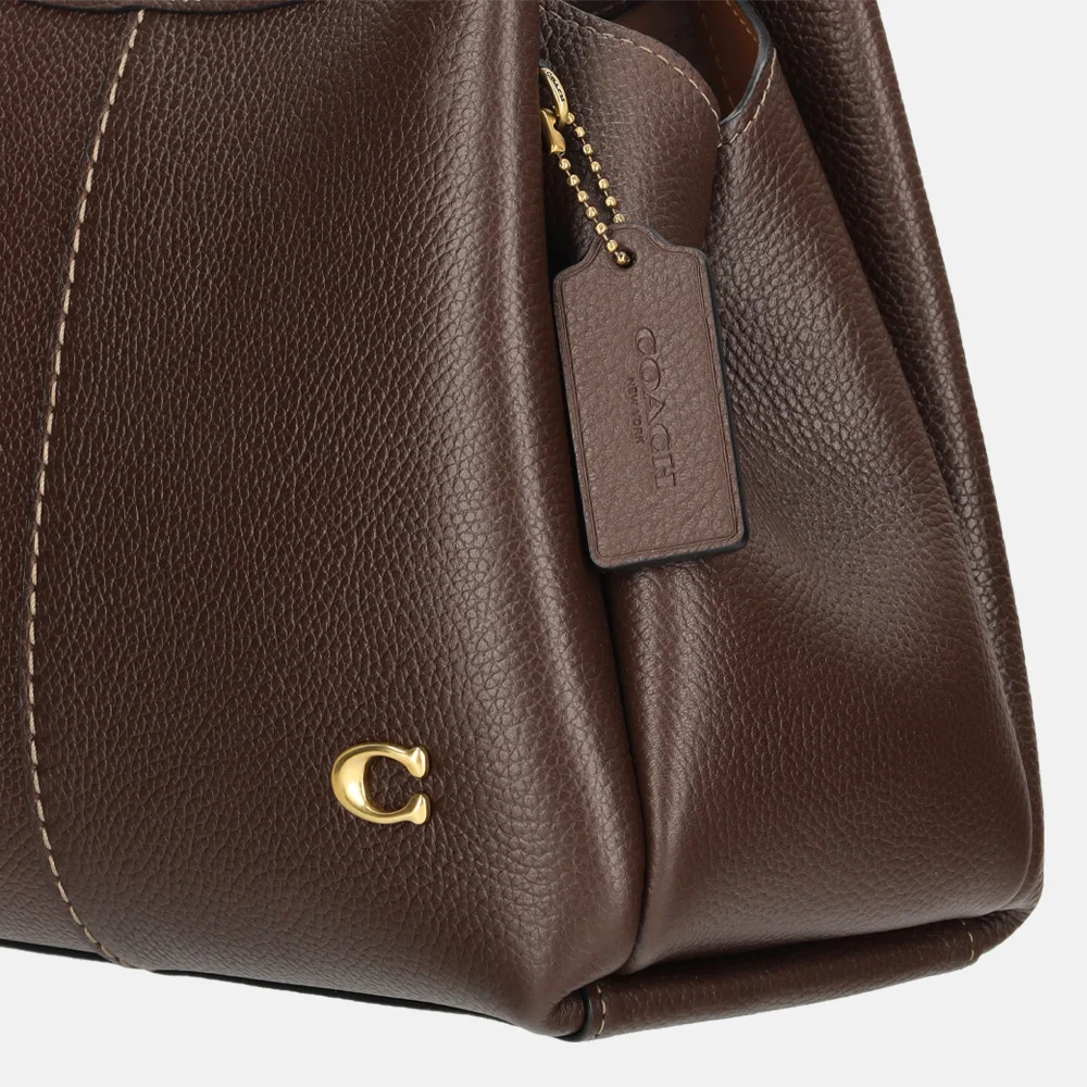 Coach Lana schoudertas S maple  bij Duifhuizen