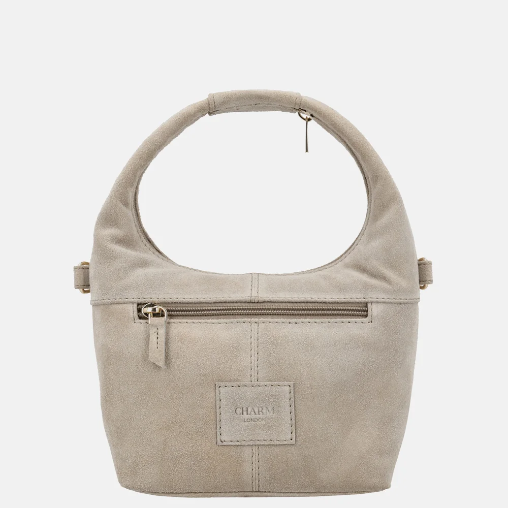 Charm London  Sevilla buideltas S suede zand bij Duifhuizen