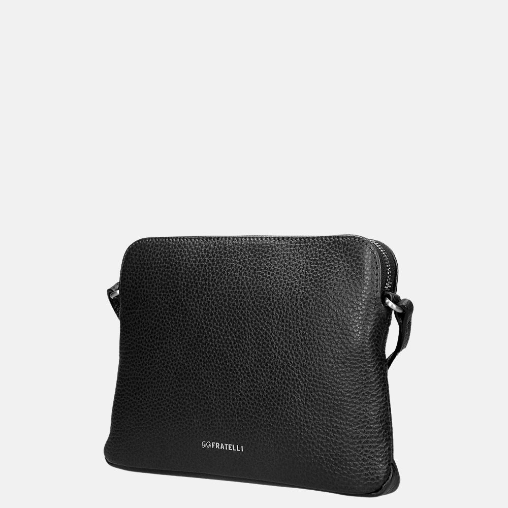 GiGi Fratelli Romance crossbody tas black bij Duifhuizen