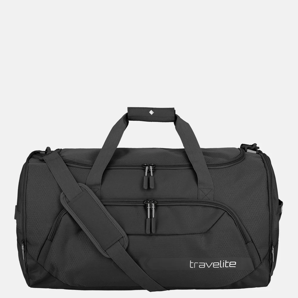 Travelite Kick Off reistas zonder wielen L black bij Duifhuizen