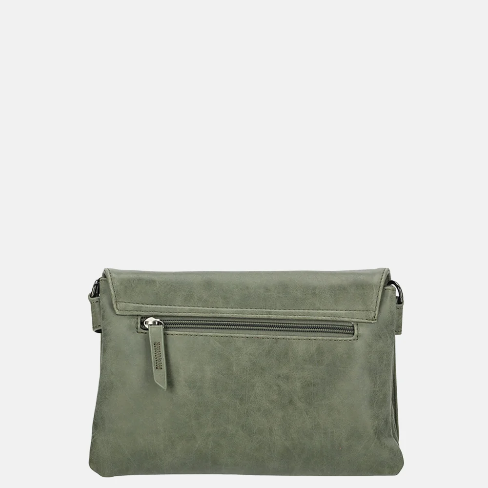 Enrico Benetti Stacey crossbody tas olijfgroen bij Duifhuizen
