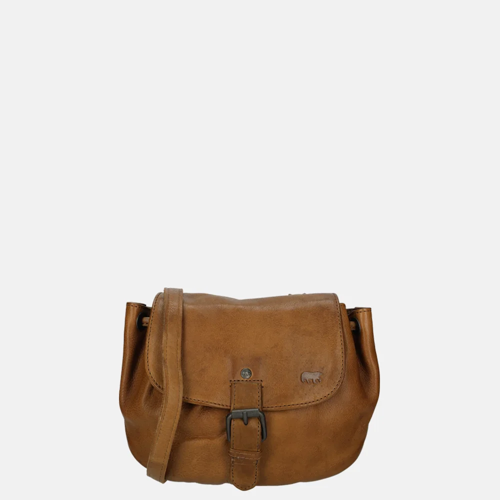 Bear Design crossbody tas cognac bij Duifhuizen