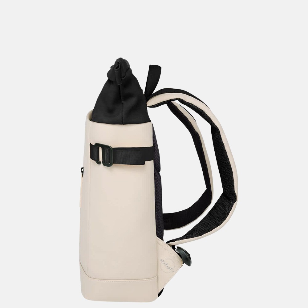 Kapten & Son Aarhus rugzak 16 inch cream black bij Duifhuizen