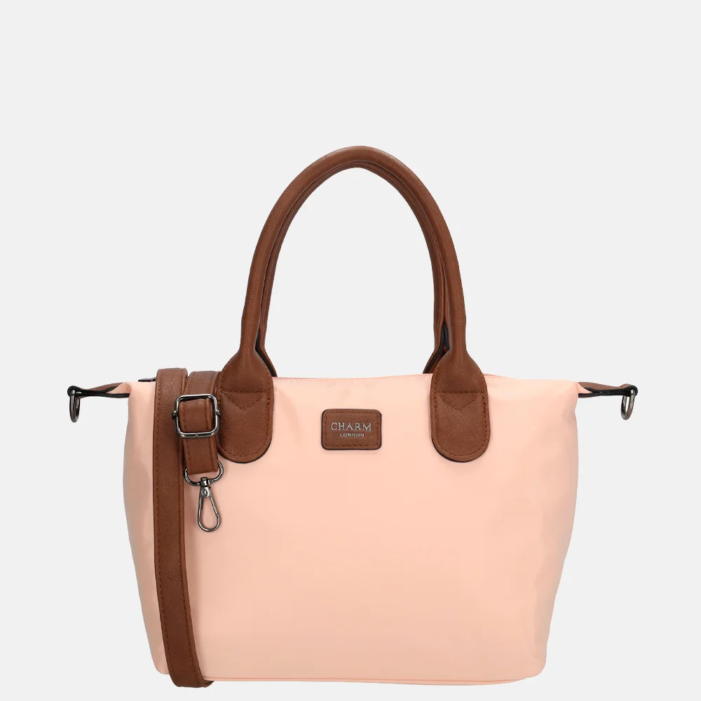 Charm London Buckingham handtas S soft pink bij Duifhuizen