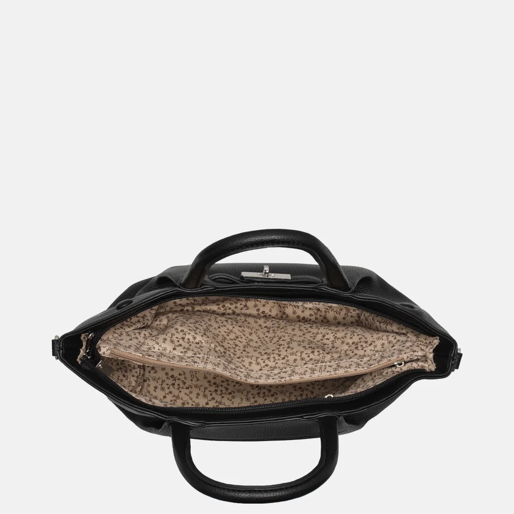 Flora & Co handtas noir bij Duifhuizen