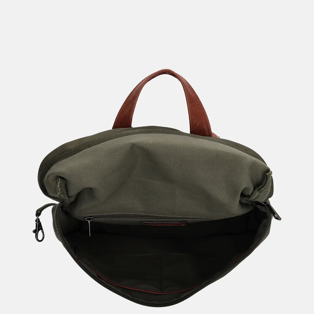 Charm London Buckingham rugzak S olijfgroen bij Duifhuizen