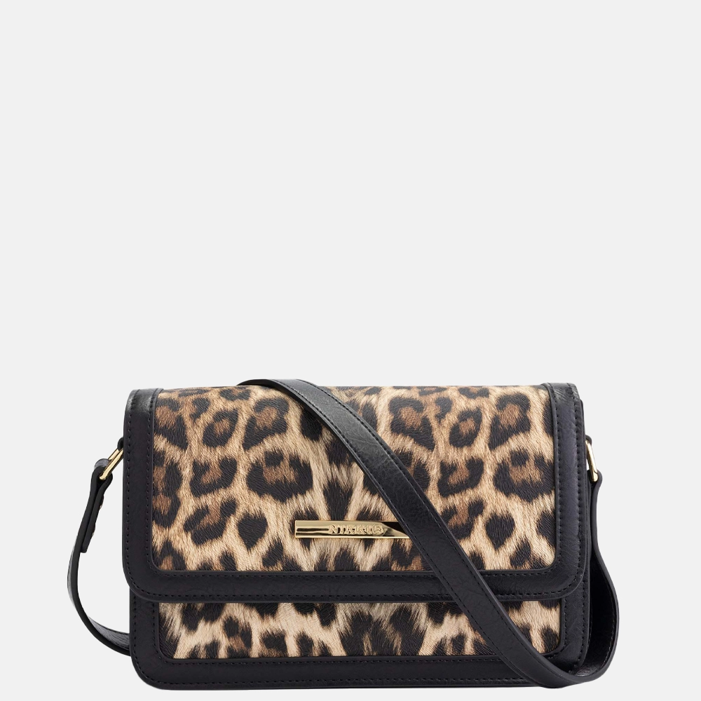 Nikkie Xandra crossbody tas leopard