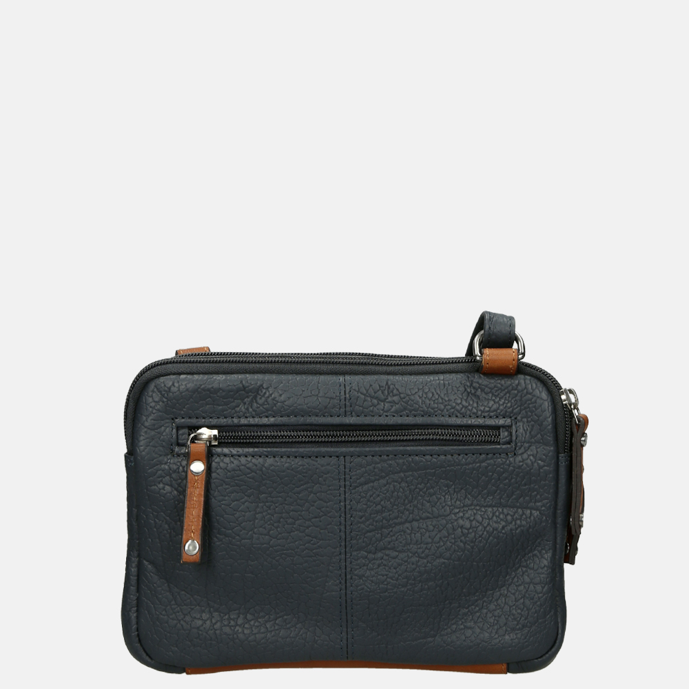 Berba Chamonix crossbody tas navy bij Duifhuizen