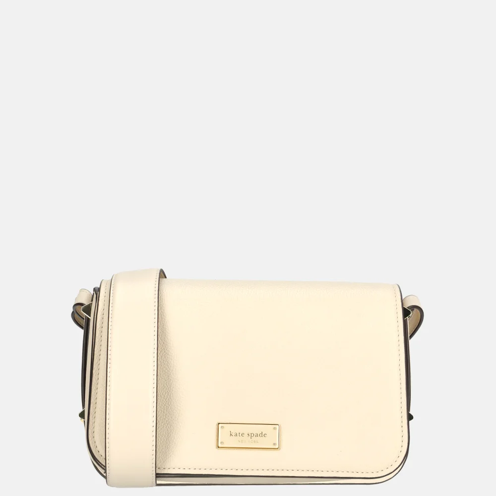 Kate Spade Liv Flap handtas milk glass bij Duifhuizen