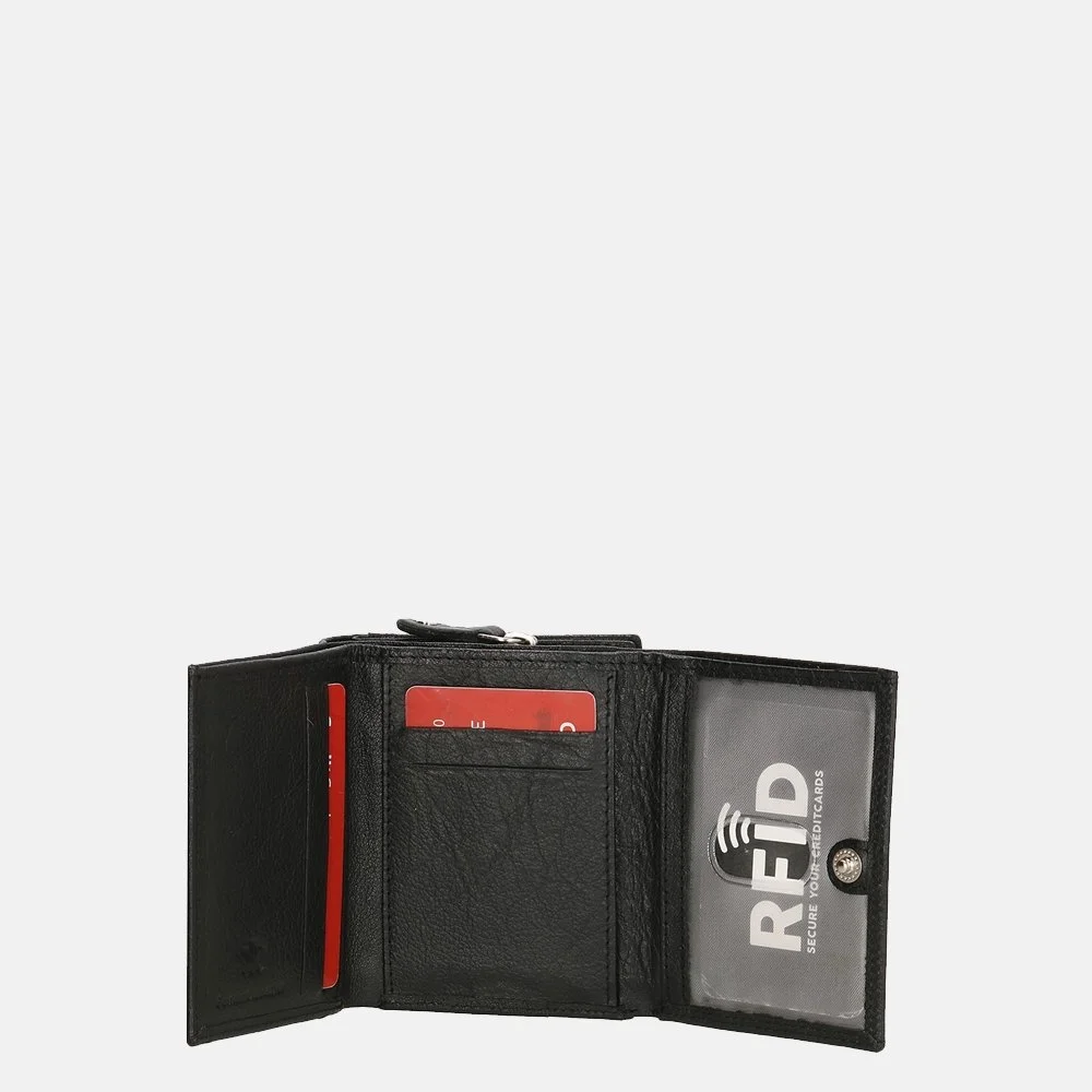 DD Exclusive portemonnee black bij Duifhuizen