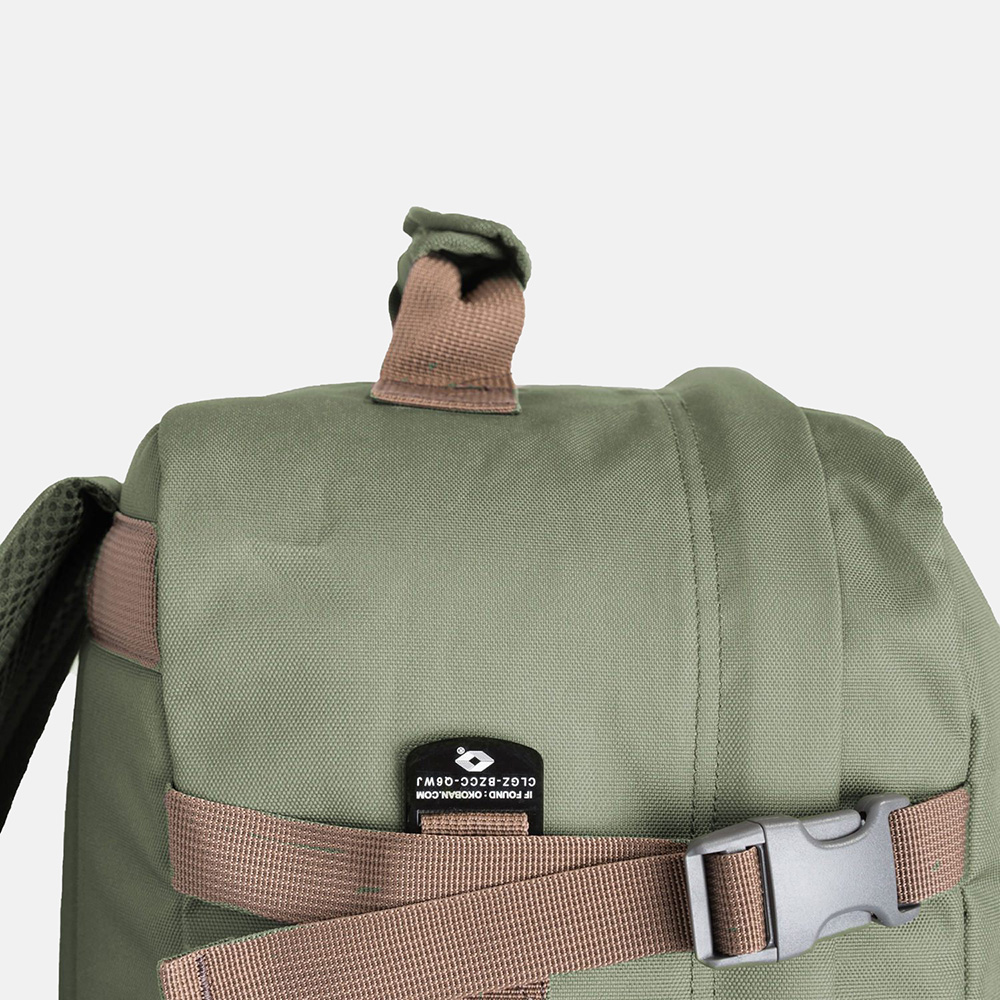 CABINZERO Classic rugzak 36L georgian khaki bij Duifhuizen