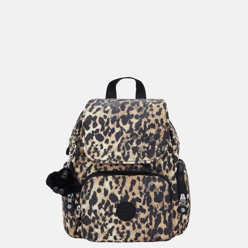 Kipling City Zip rugzak mini wild leopard
