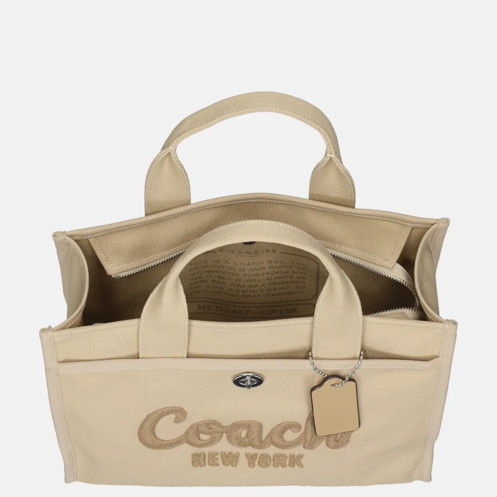 Coach Cargo shopper M dark neutral  bij Duifhuizen