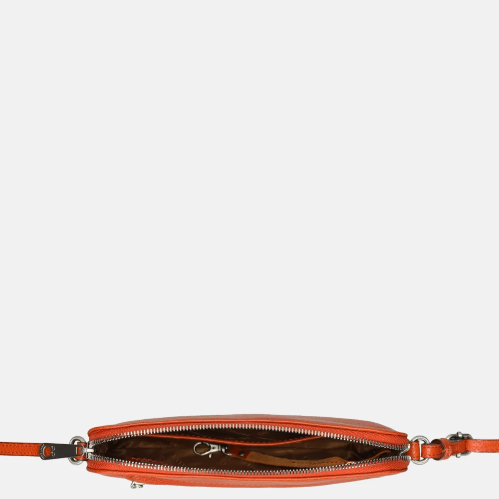 GiGi Fratelli Romance crossbody tas orange bij Duifhuizen