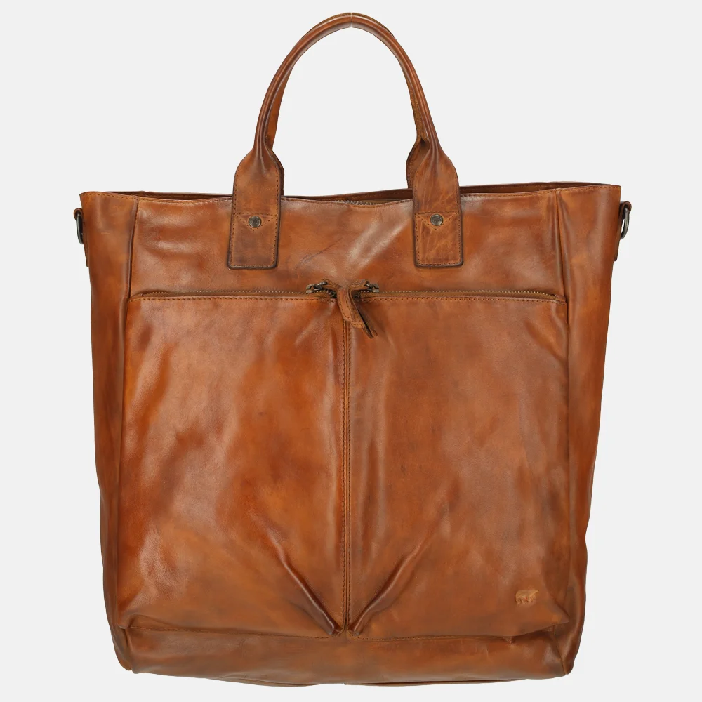 Bear Design Vera shopper/laptoptas cognac bij Duifhuizen